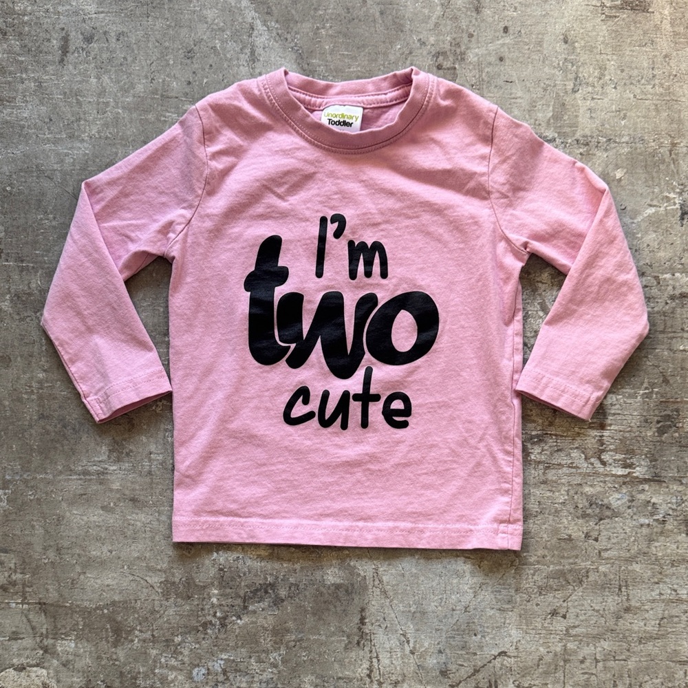 Two Cute Long Sleeve